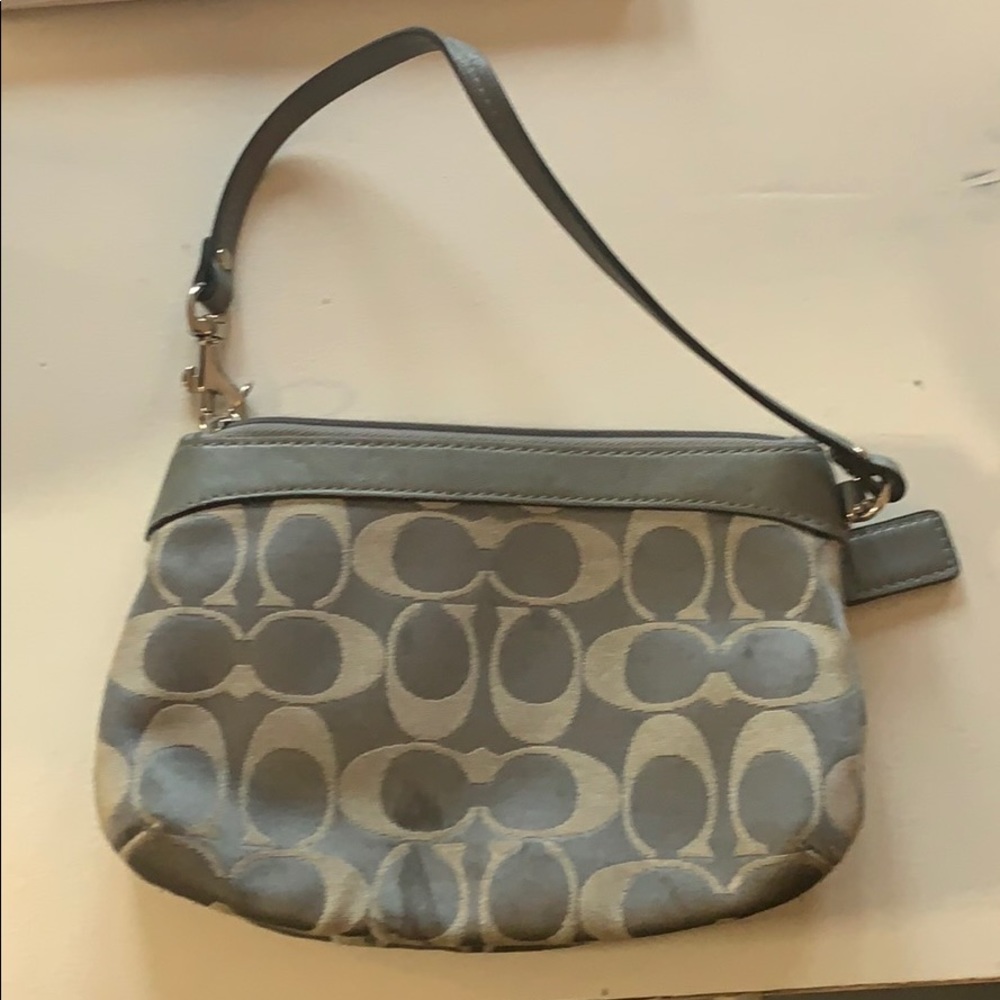 grey wristlet